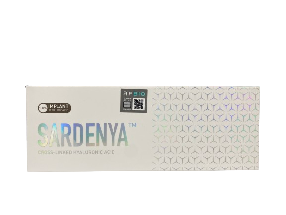 SARDENYA IMPLANT ultra-high-density hyaluronic acid filler for deep volume restoration and facial contouring.