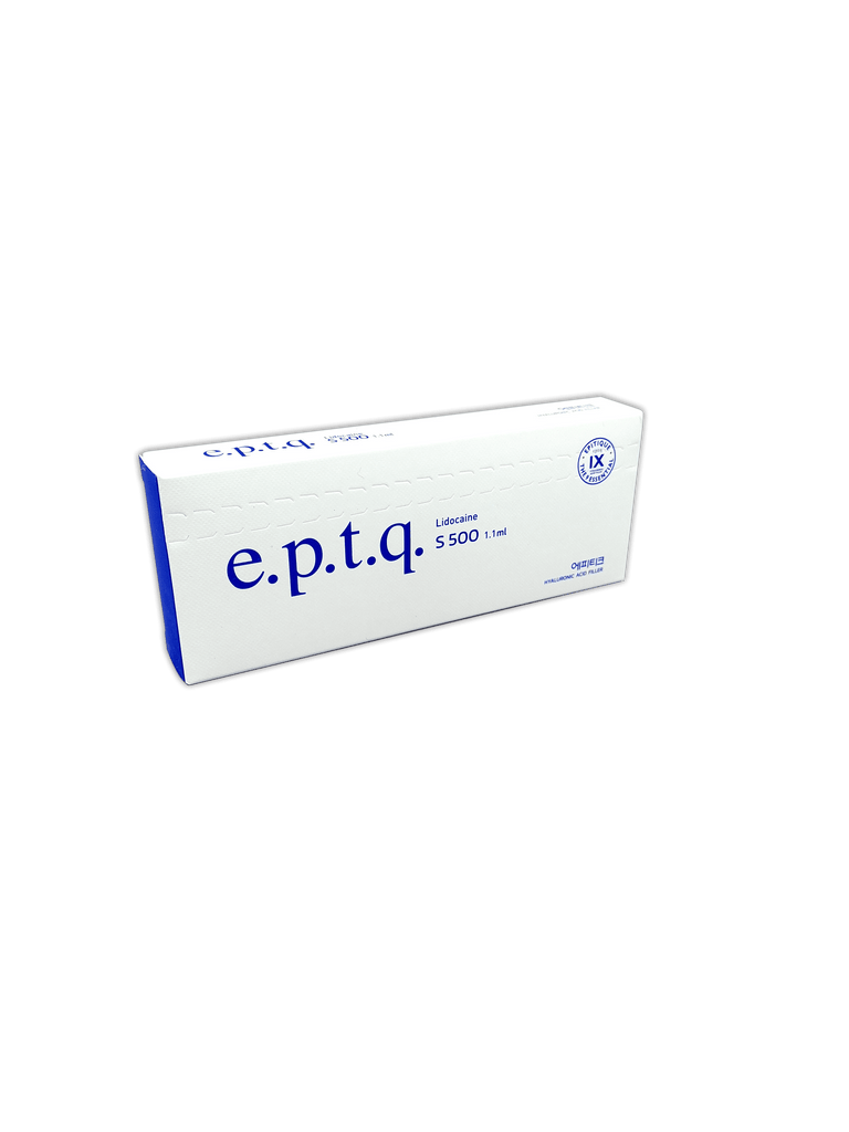 E.P.T.Q S500 high-density hyaluronic acid filler for deep volume and facial contouring.